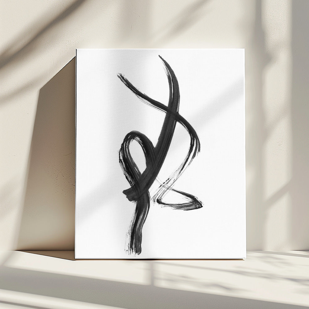 Penseelstreek01 18x24 | Canvas