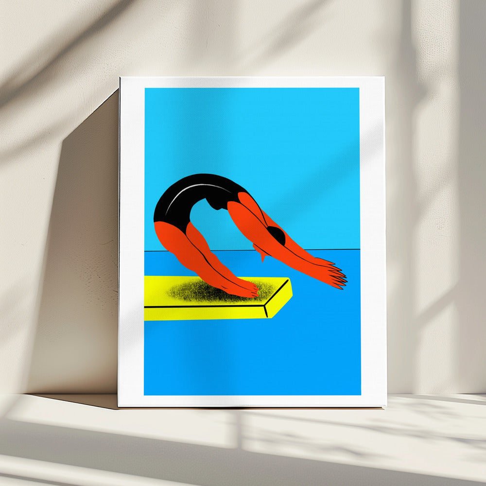 Zwemmer | Canvas