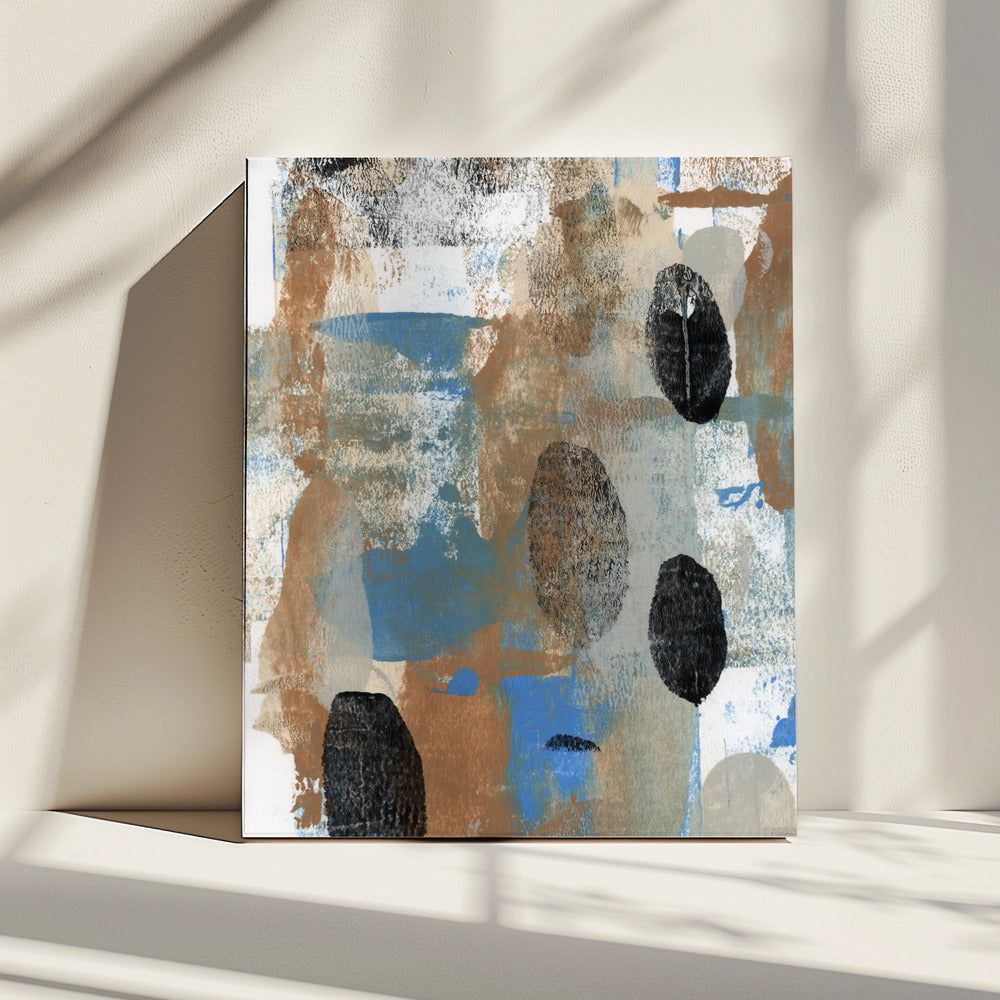 Schilderachtige abstractie | Canvas