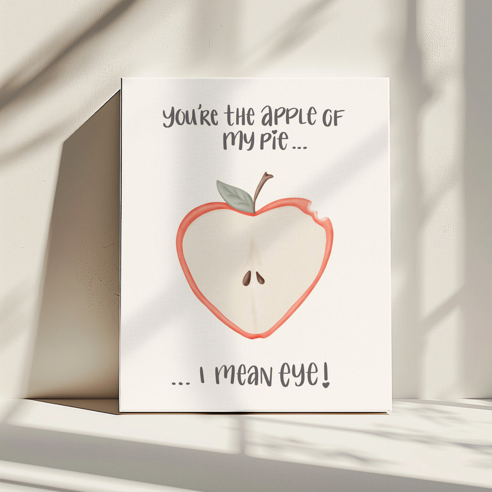Appel van mijn oog | Canvas