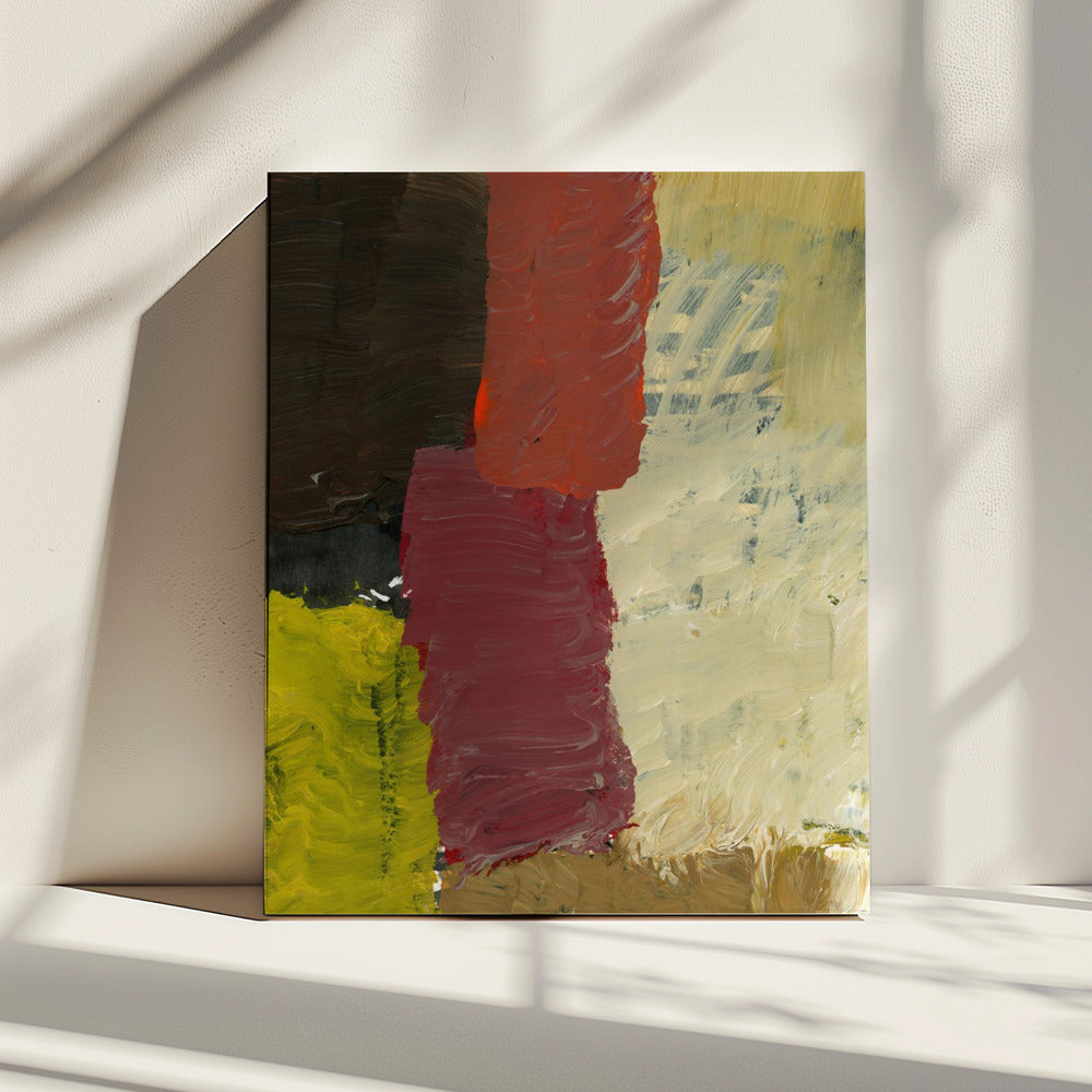 Aardse tonen dansen | Canvas