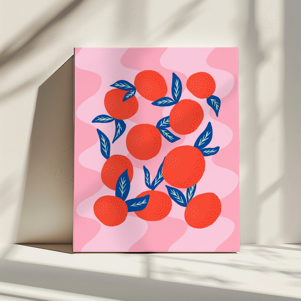 Levendige mandarijnen | Canvas