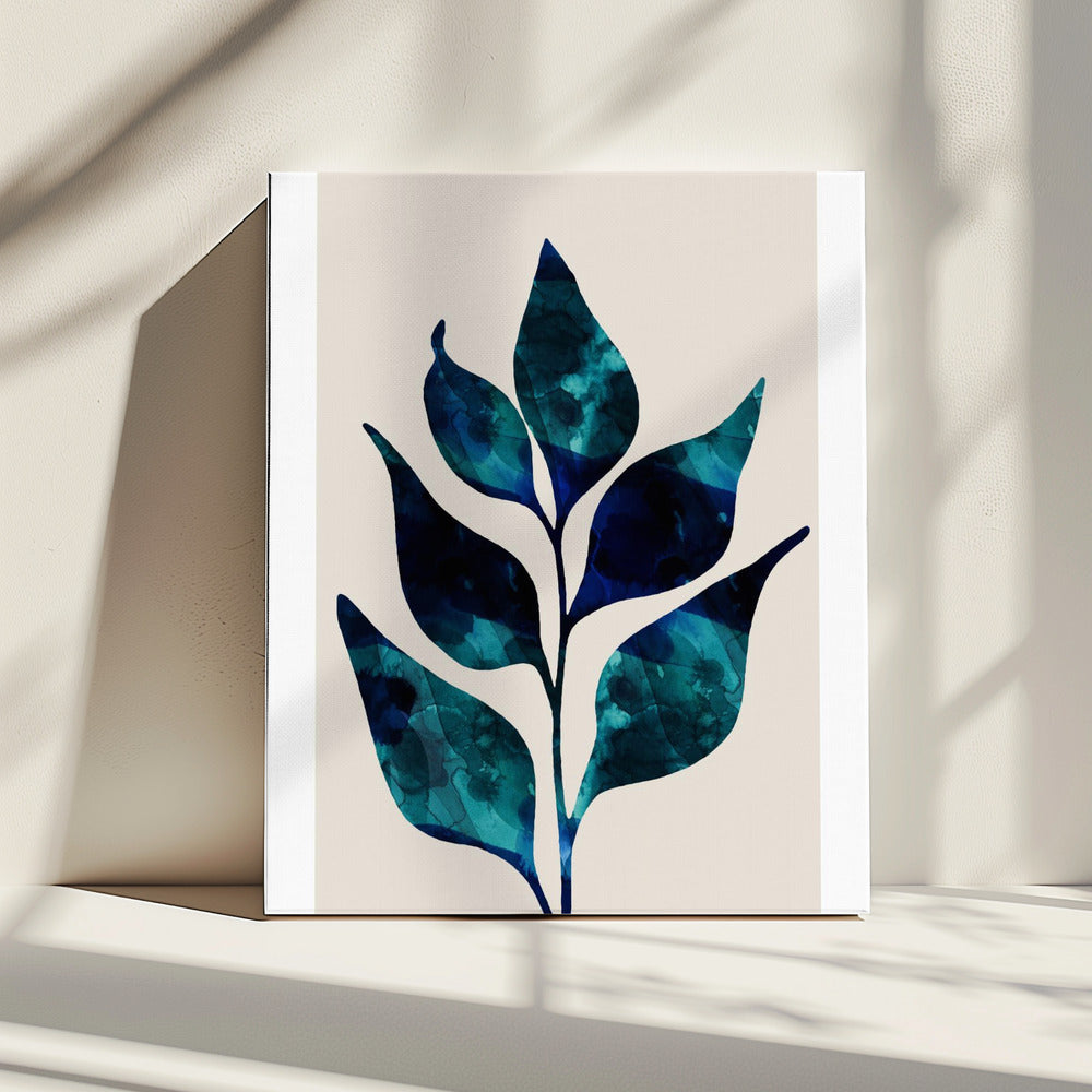 Teal Sprout-studie | Canvas