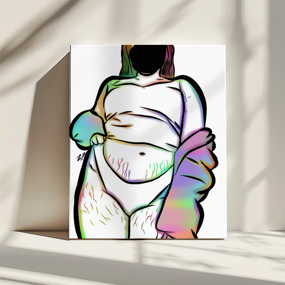 Kleurrijk vertrouwen | Canvas