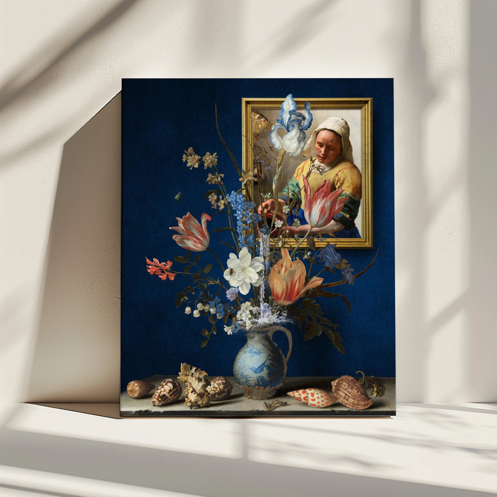 Balthasar &amp; Vermeer - Kunst gecombineerd | Canvas