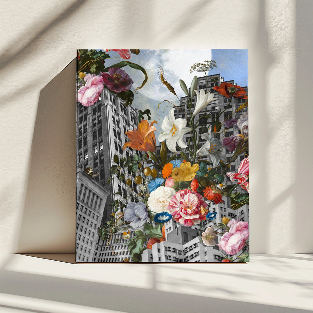 Stilleven van een grote stad | Canvas