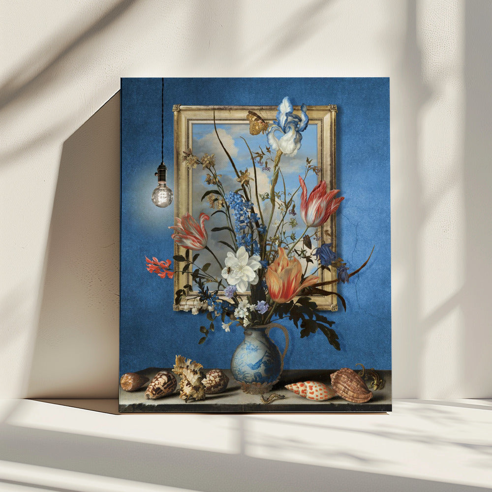 Een stilleven in Delft | Canvas