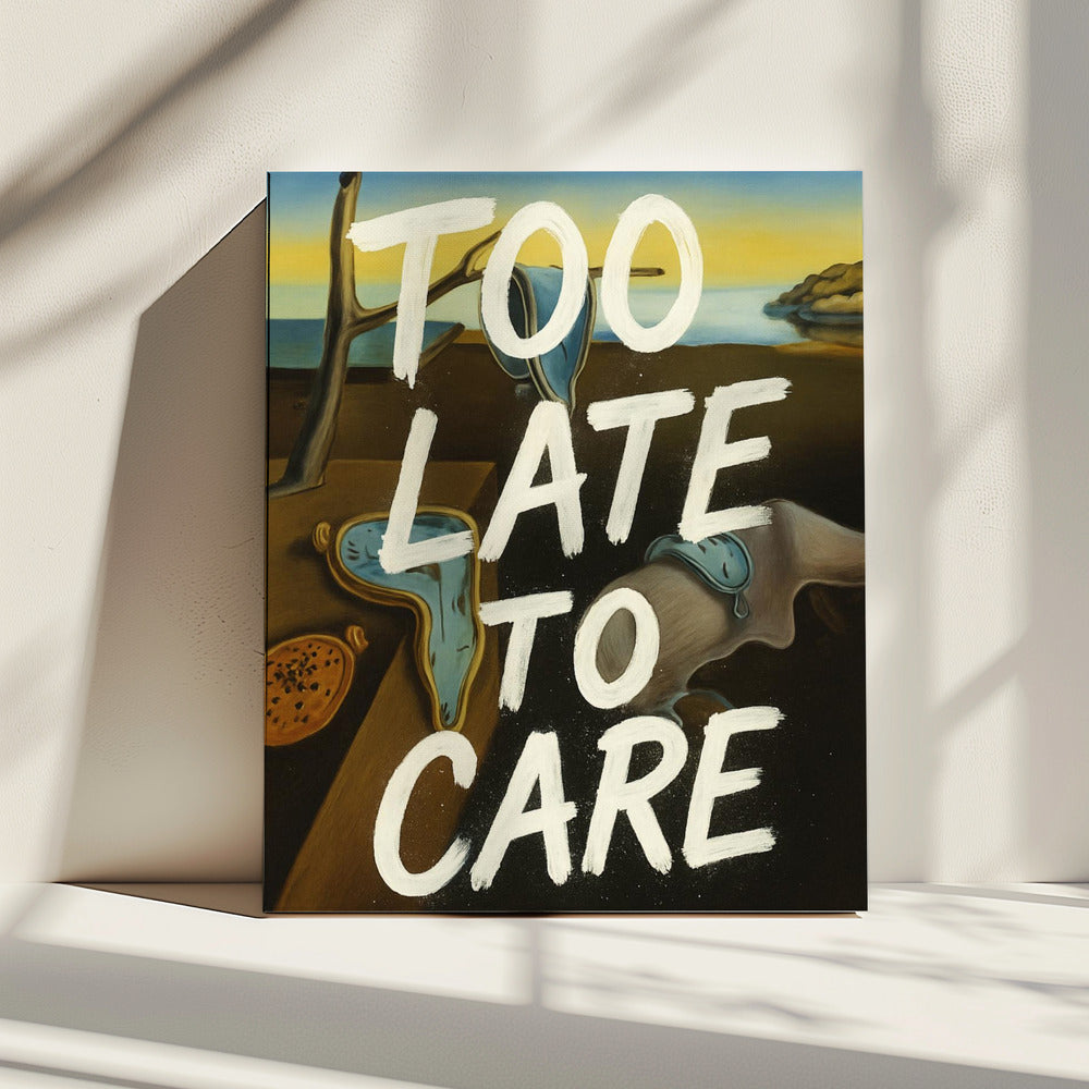 Te laat om je zorgen te maken | Canvas
