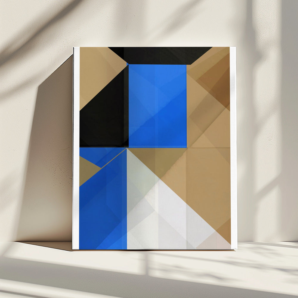 Kobaltgeometrie | Canvas