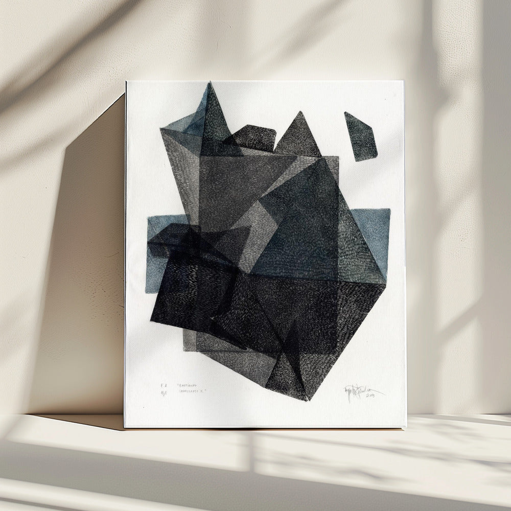 Emotioneel landschap | Canvas