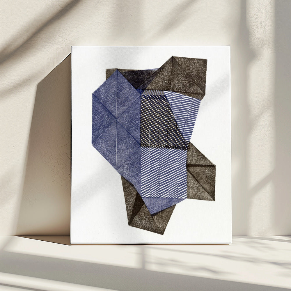 Veelhoekige vorm XV. | Canvas