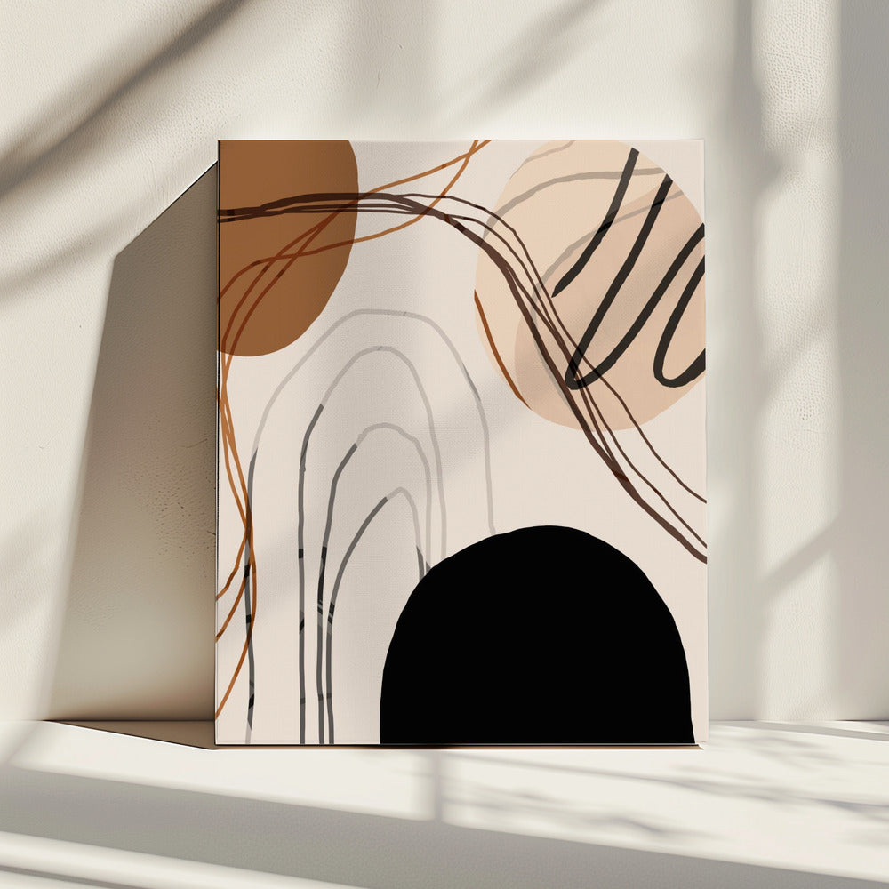 Stille Vormen 1 | Canvas
