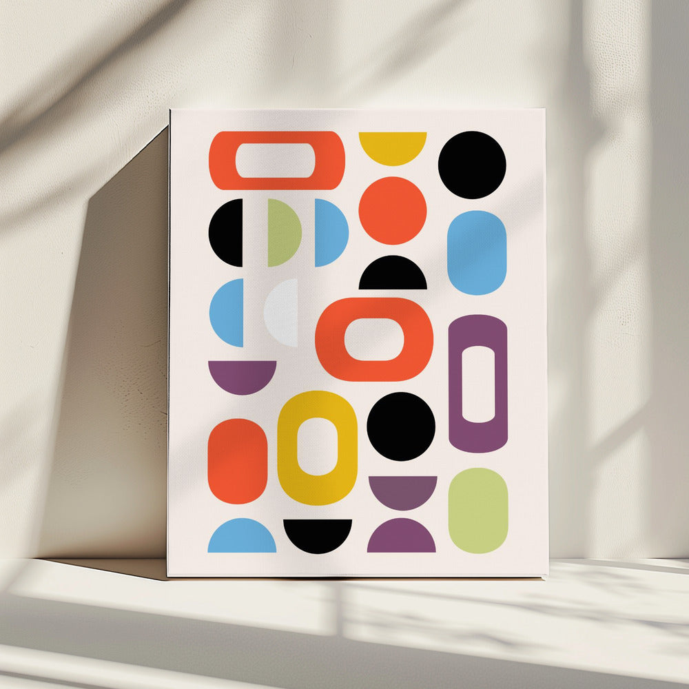 Midden van de eeuw | Canvas