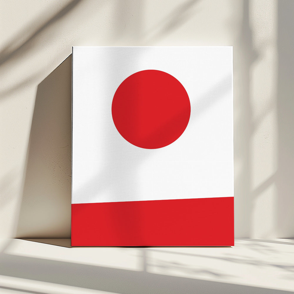 Japans landschap | Canvas