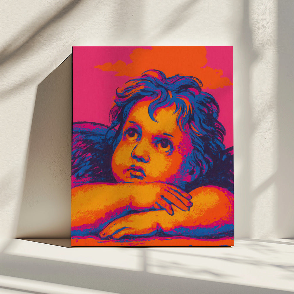 Levendige Cherubijndromen | Canvas