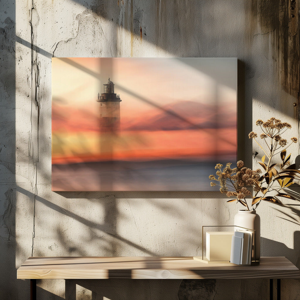 Verloren op zee | Canvas