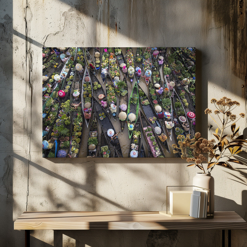 Pasar Terapung | Canvas