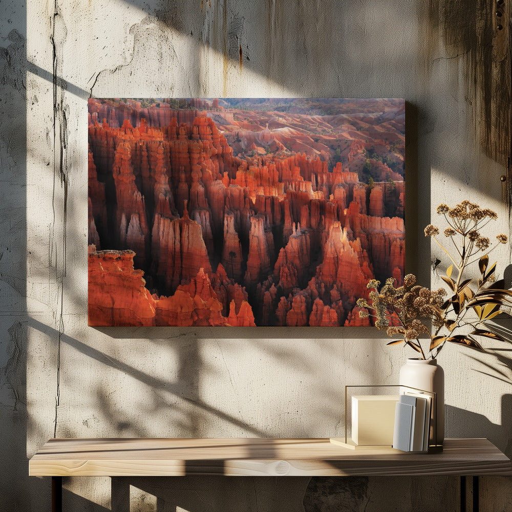 Rode Stad | Canvas