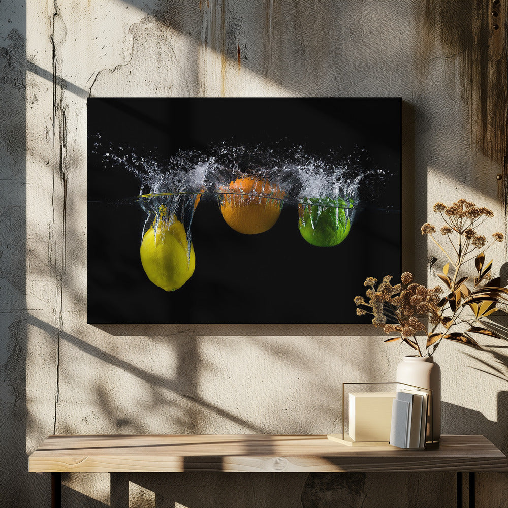 Triple citrus splash | Canvas