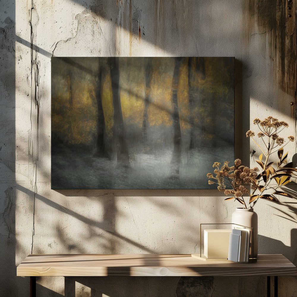 Dansende bomen | Canvas