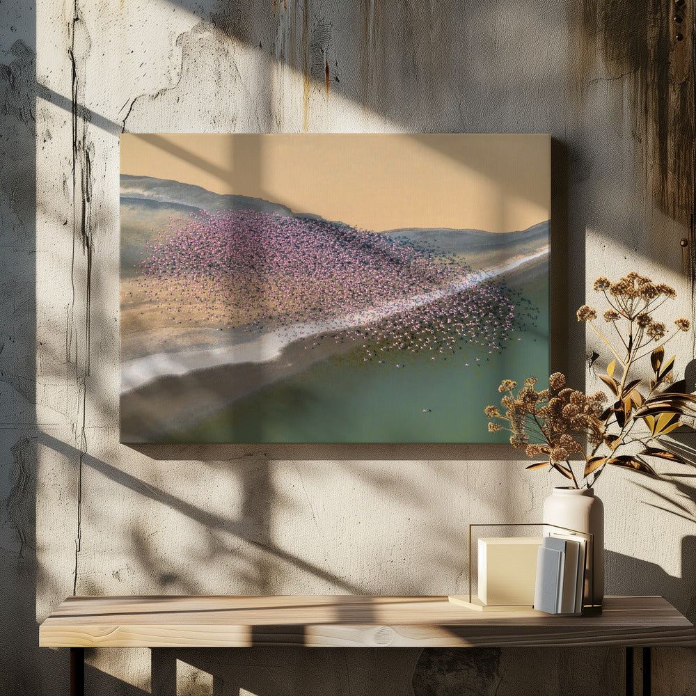 Gejaagd door de wind | Canvas