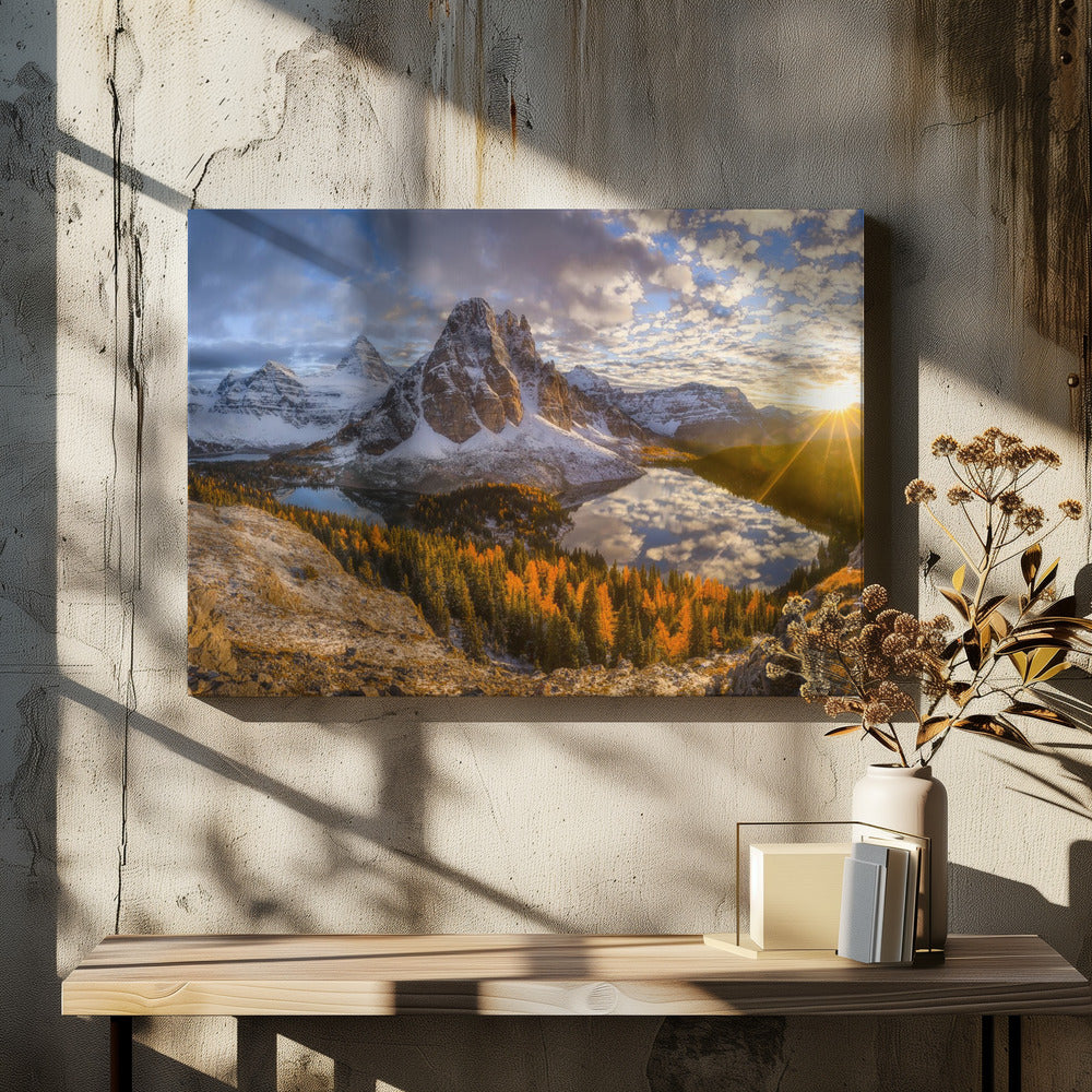 Hemel op aarde | Canvas