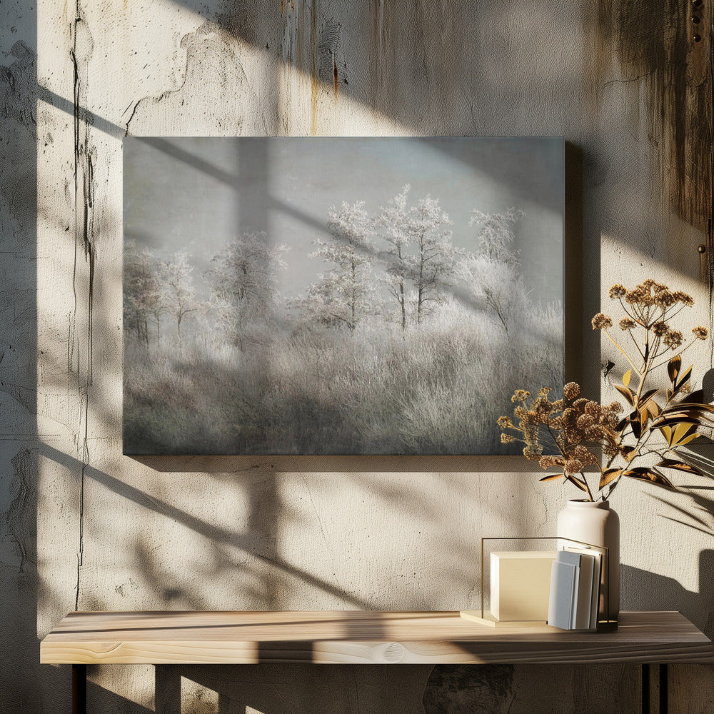 Koude ochtend | Canvas