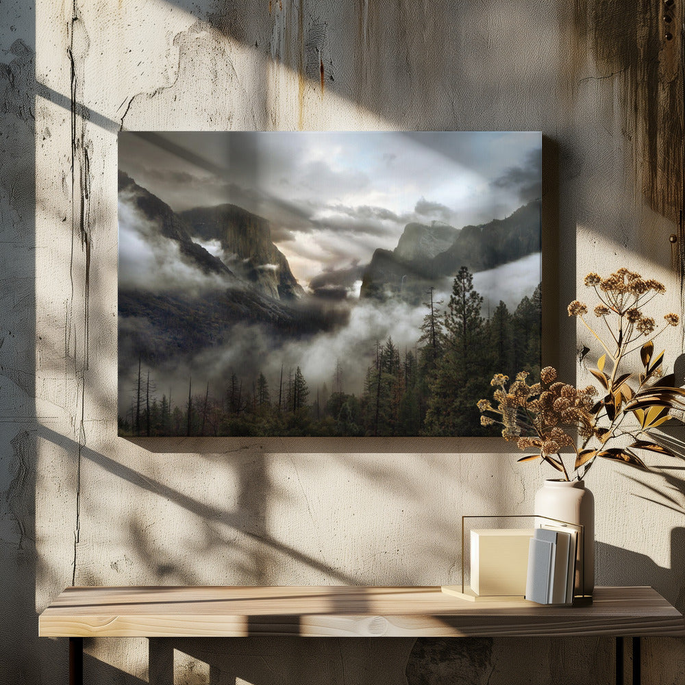 Ochtend in de Bovenvallei | Canvas