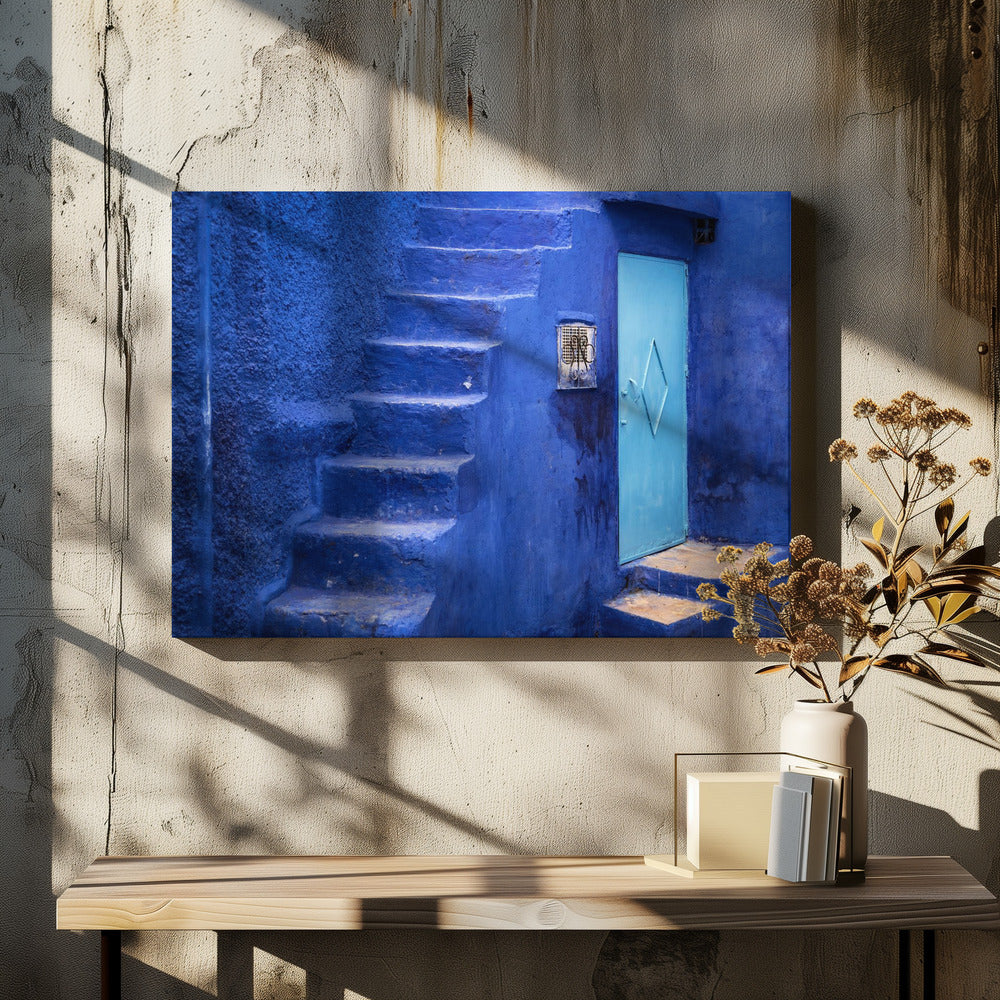stappen omhoog | Canvas