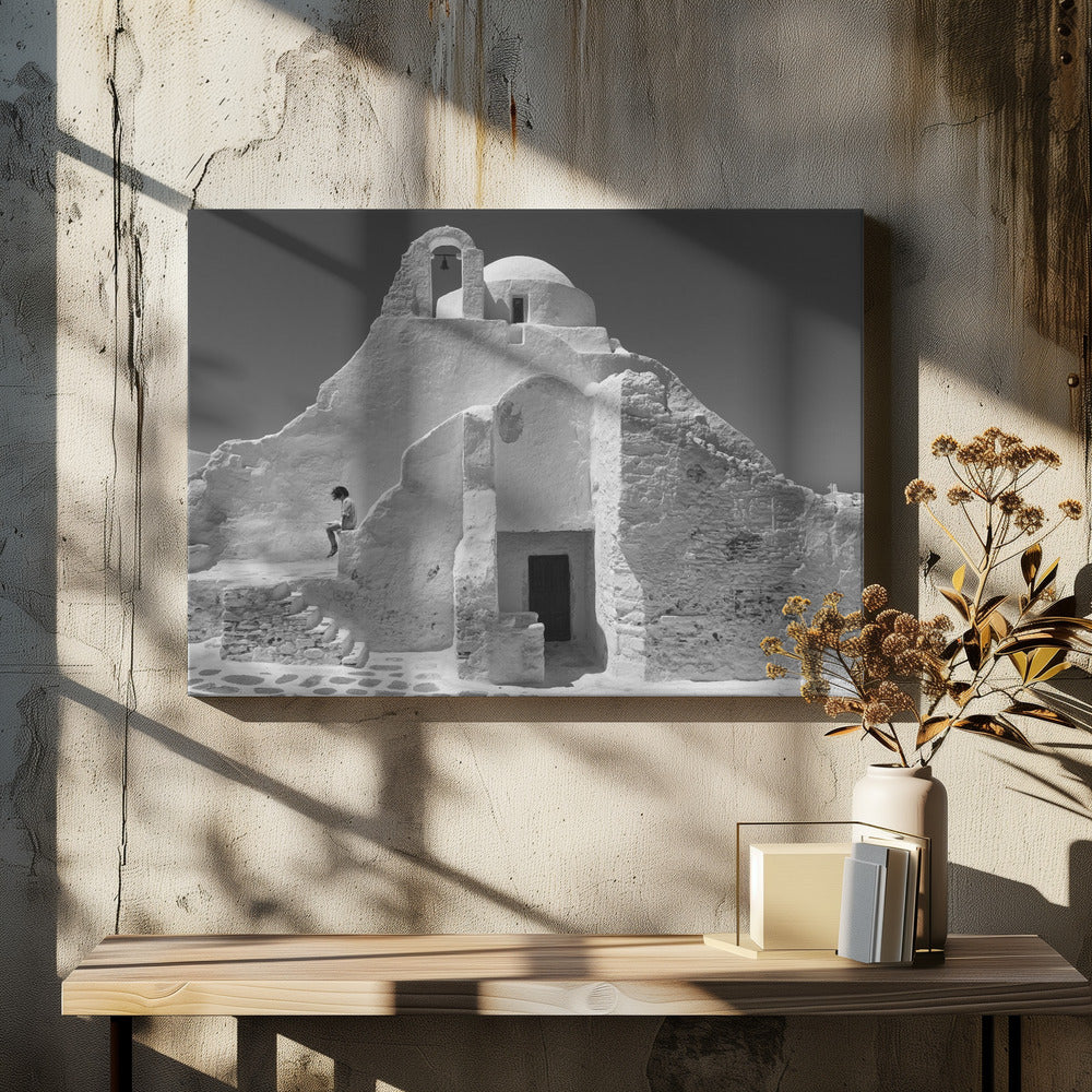 Paraportiani, Mykonos, Griekenland | Canvas