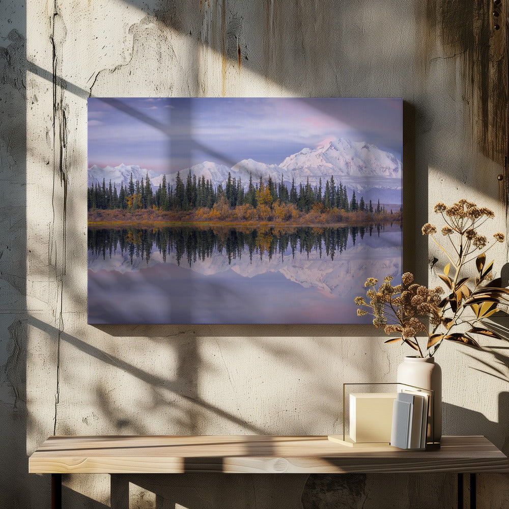 Denali-reflectie | Canvas