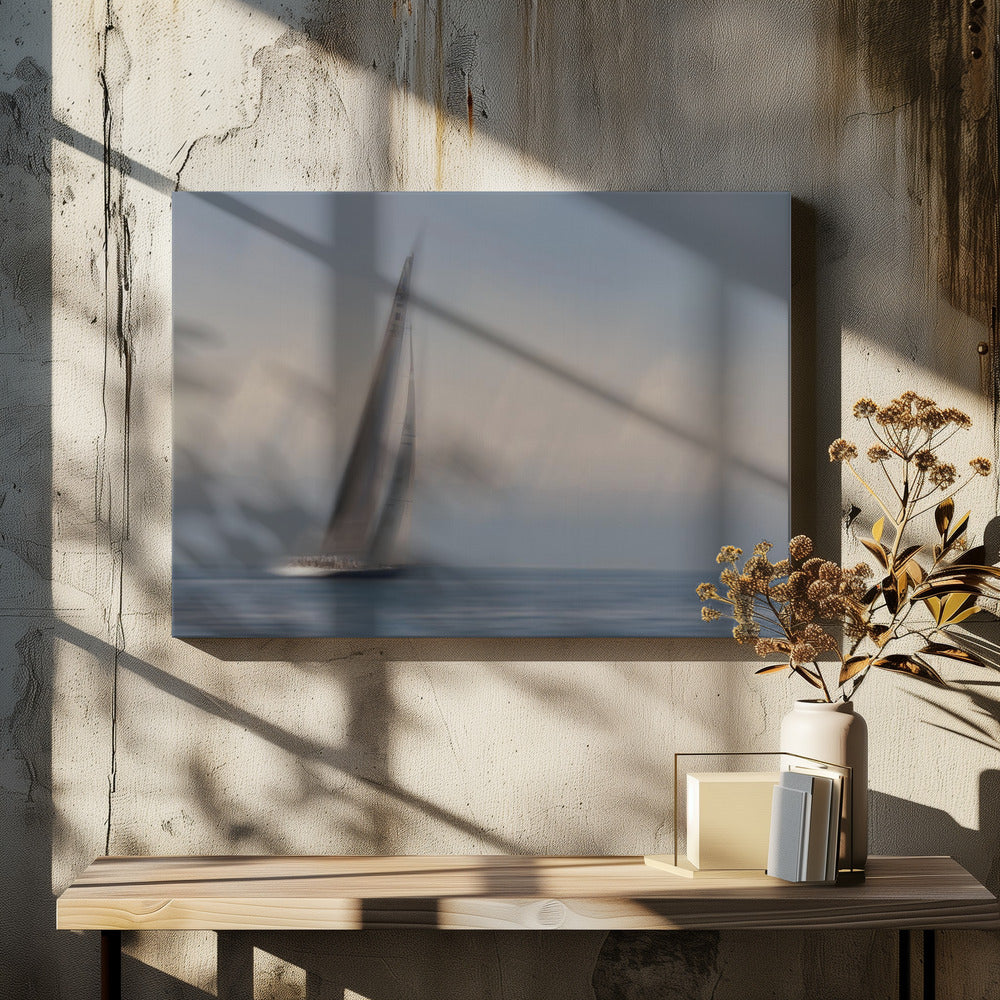 Het was een mooie dag | Canvas