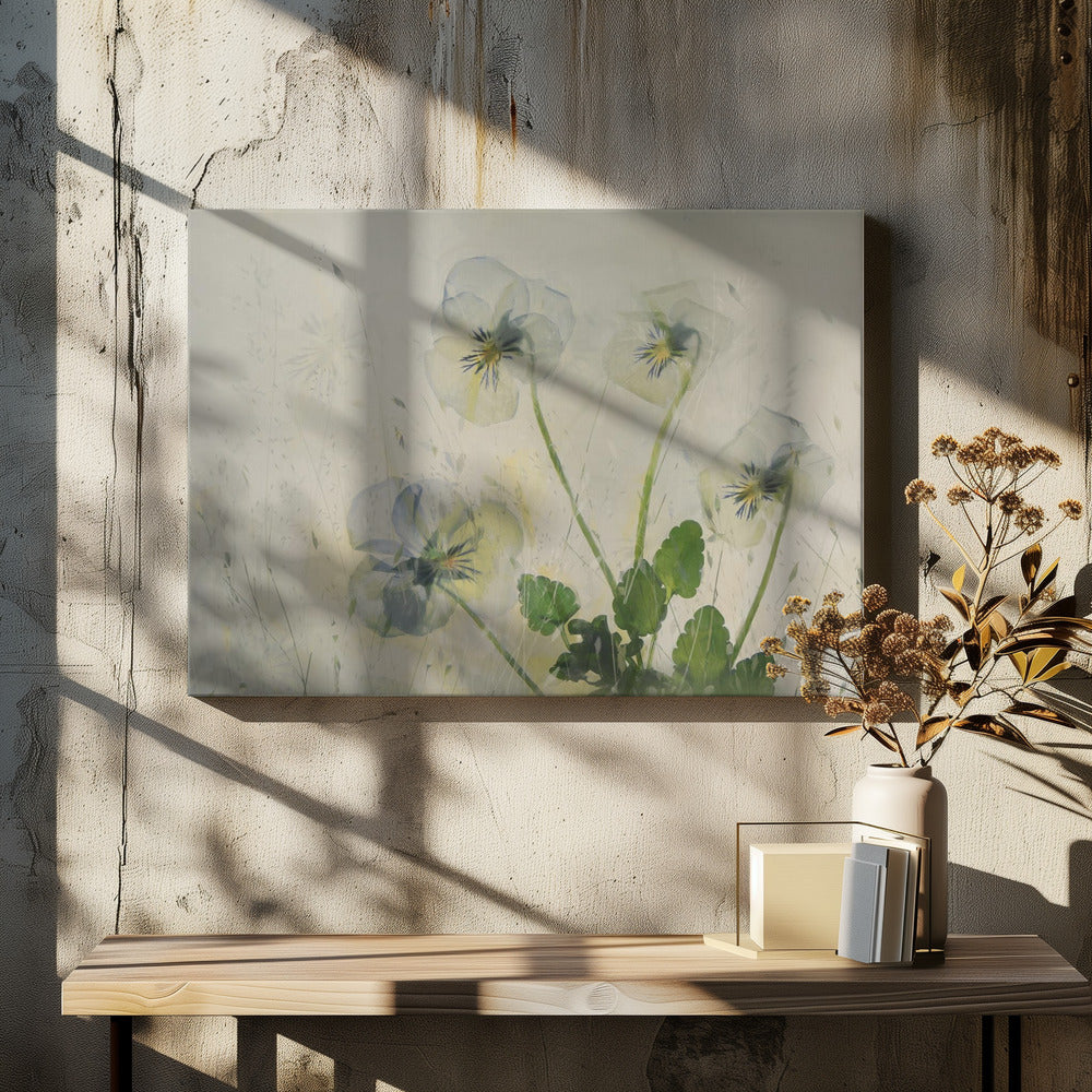 Kleine viooltjes | Canvas