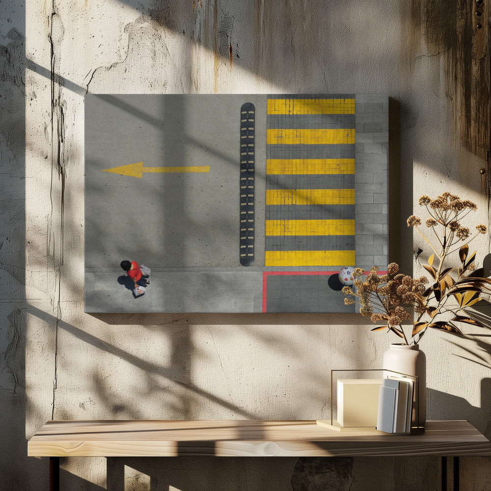 juiste richting | Canvas