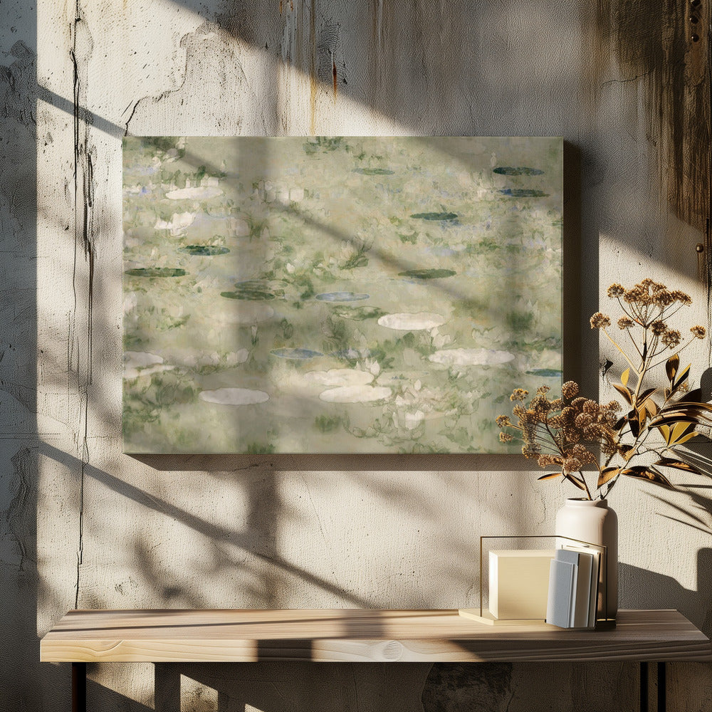 De parkvijver | Canvas