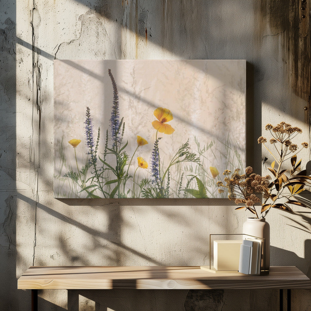 Dromen van bloemen | Canvas