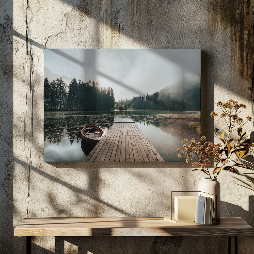 Mistige ochtend | Canvas
