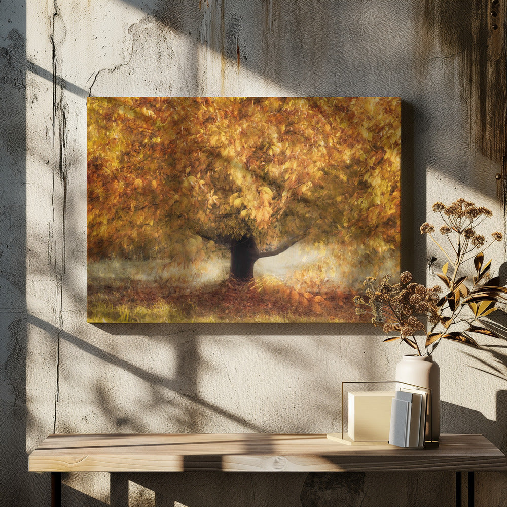 Gouden kleuren | Canvas