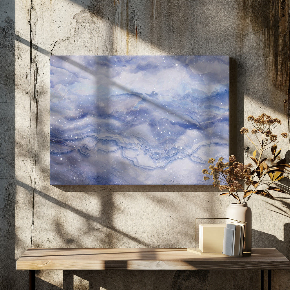 Mystieke wintergolven | Canvas