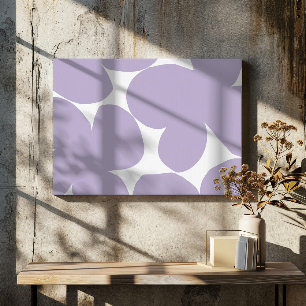 Lavendelblaadjes Droom | Canvas