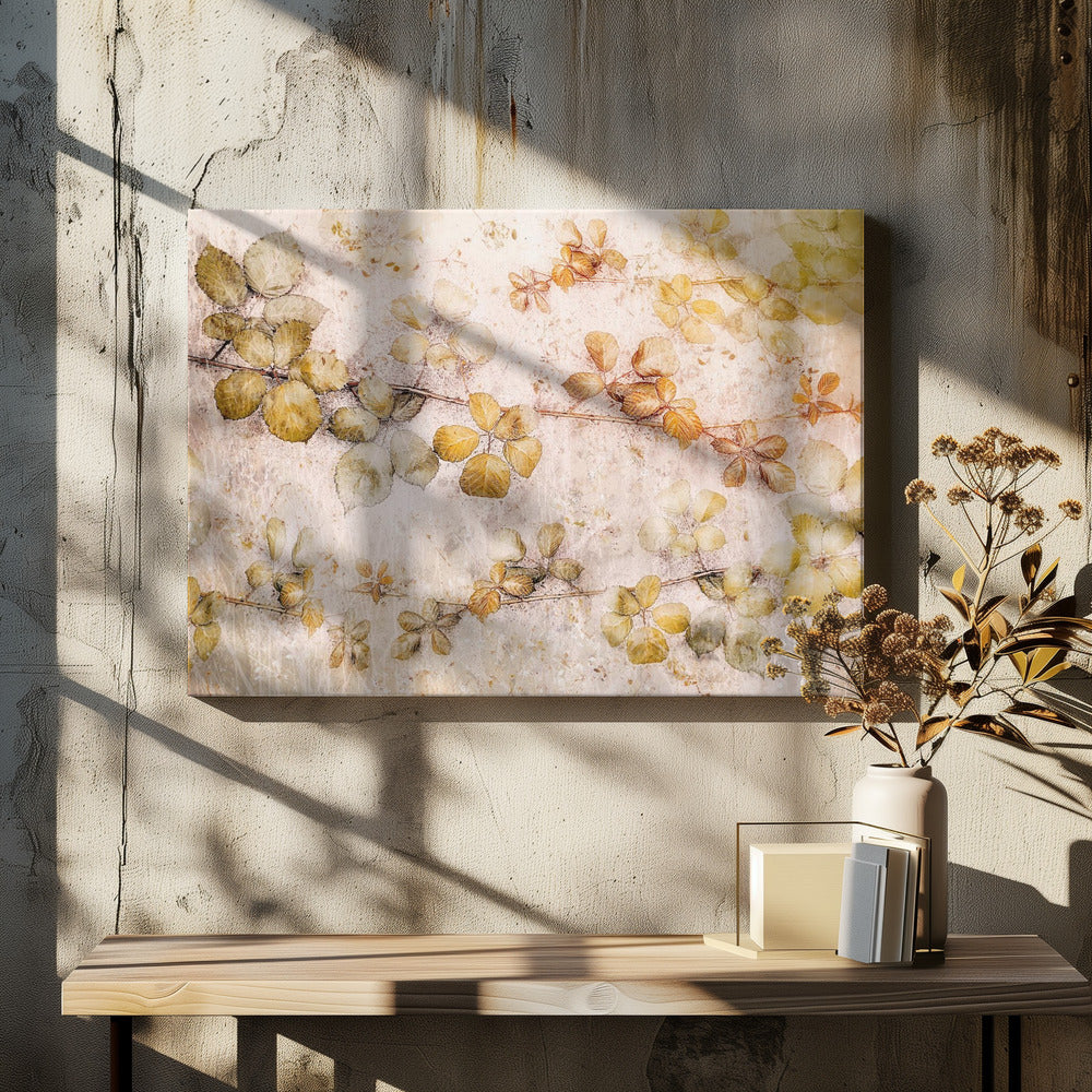 Bladeren kleuren | Canvas