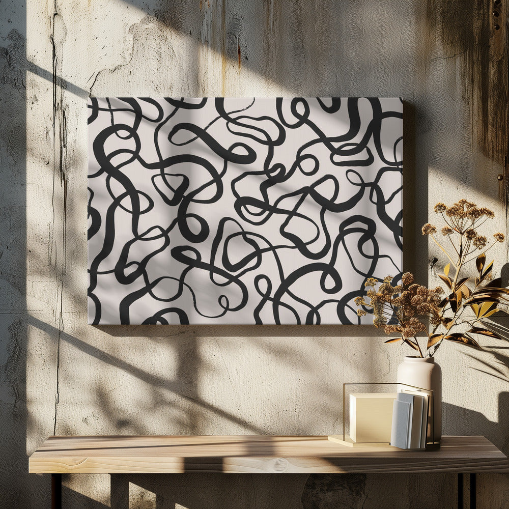 Eindeloze rondingen | Canvas