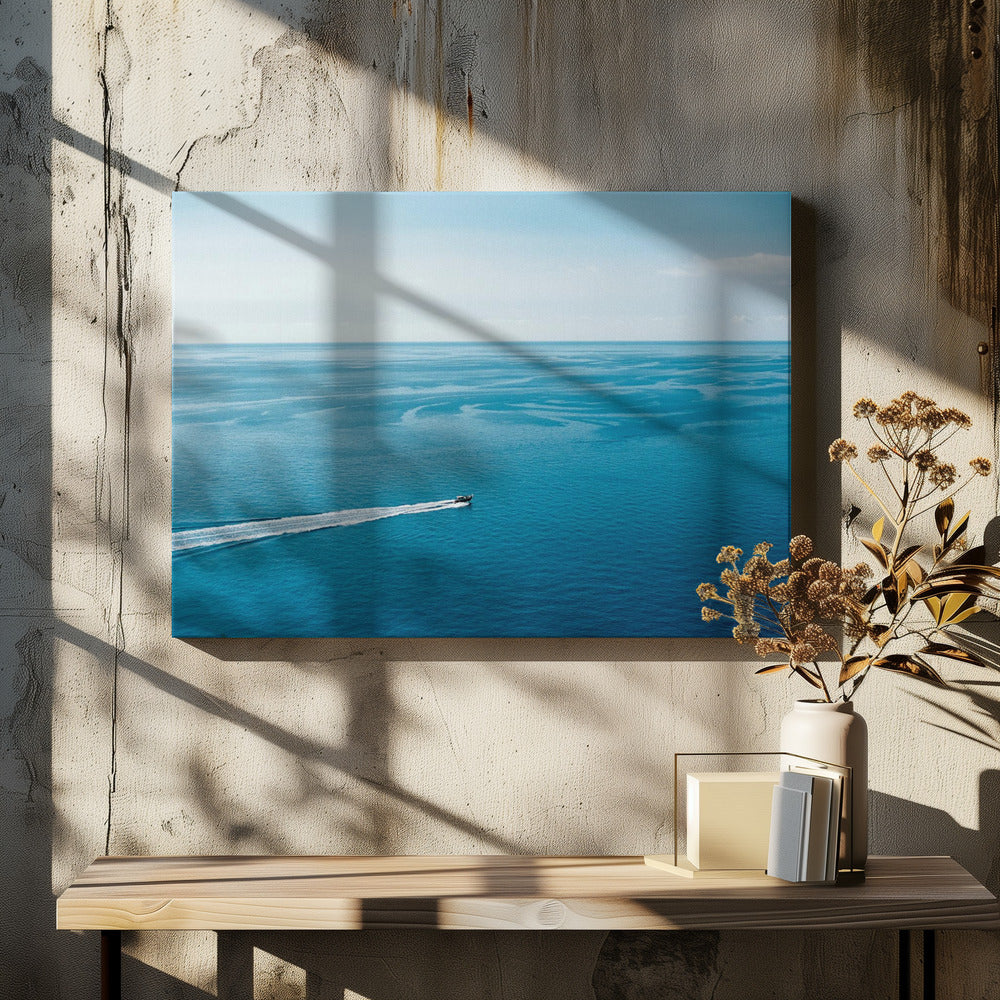 De Grote Blauwe | Canvas