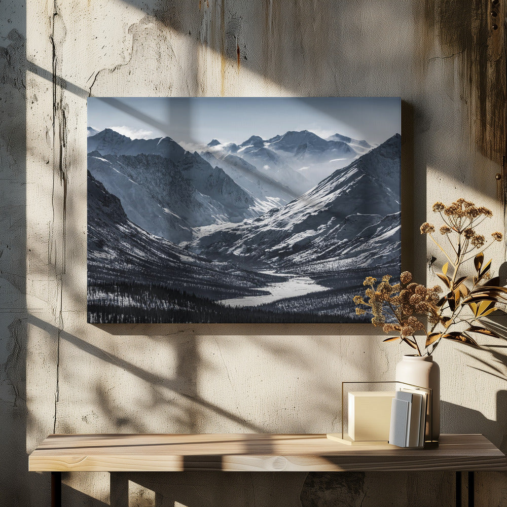 Machtig Alaska | Canvas