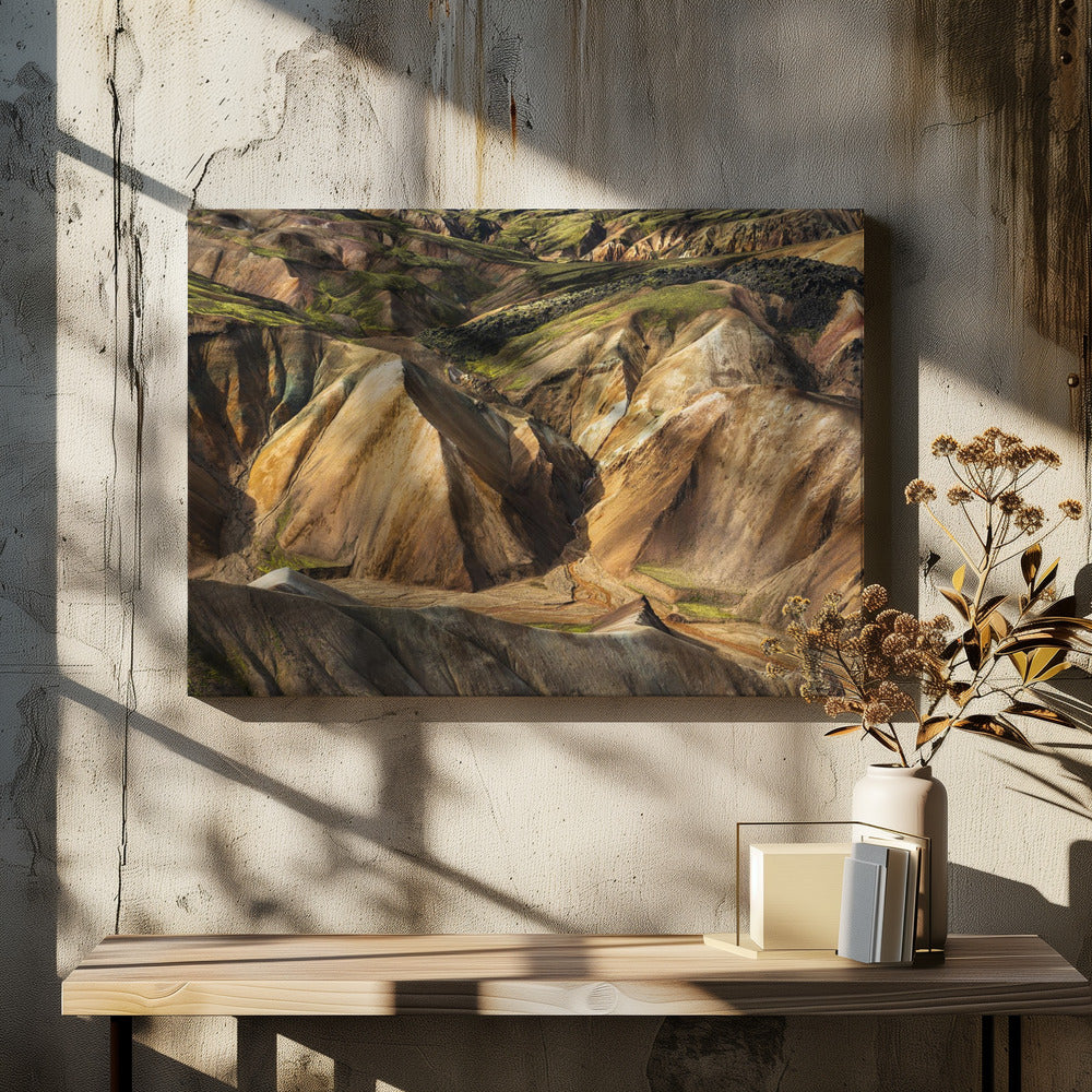 Kleurrijke aarde | Canvas