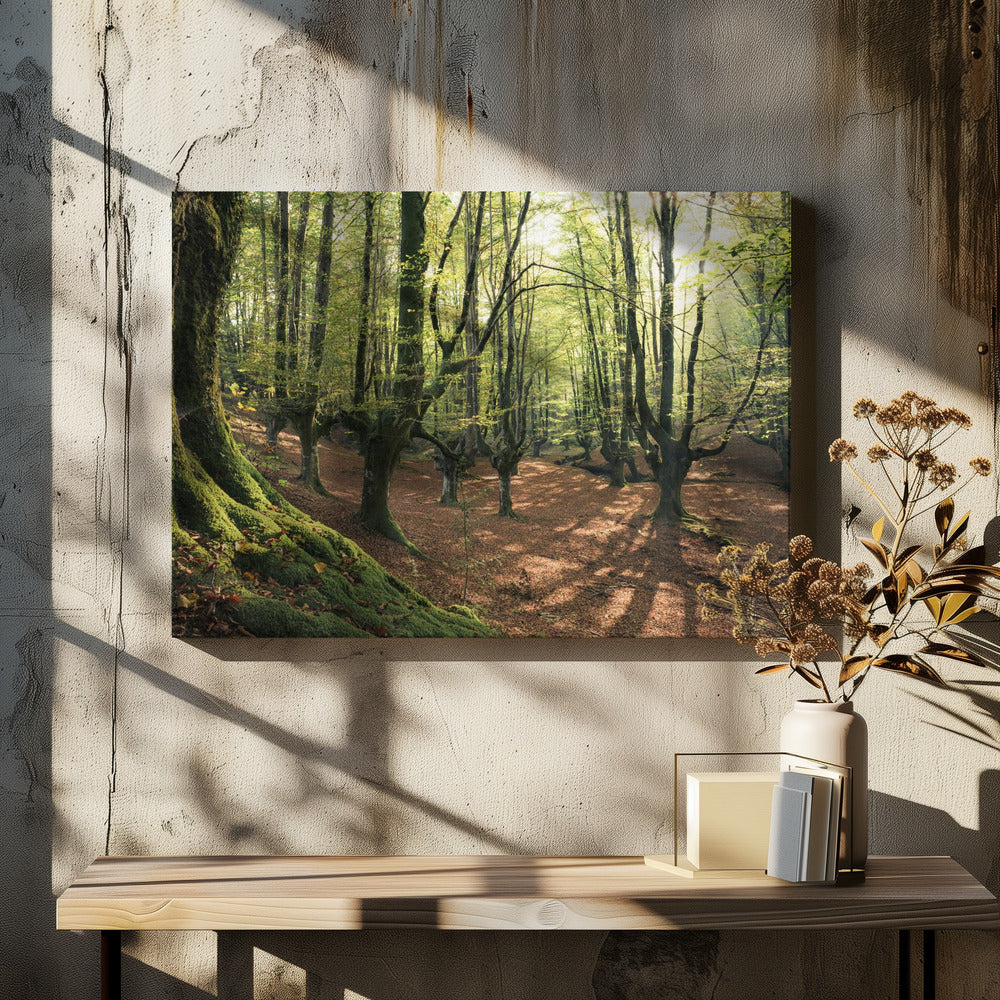 Bosliefde | Canvas