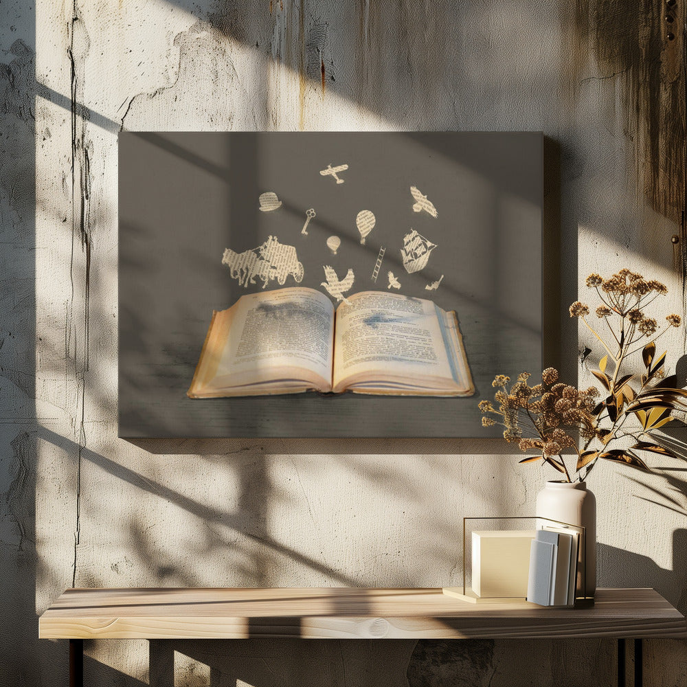Woorden nemen vlucht | Canvas