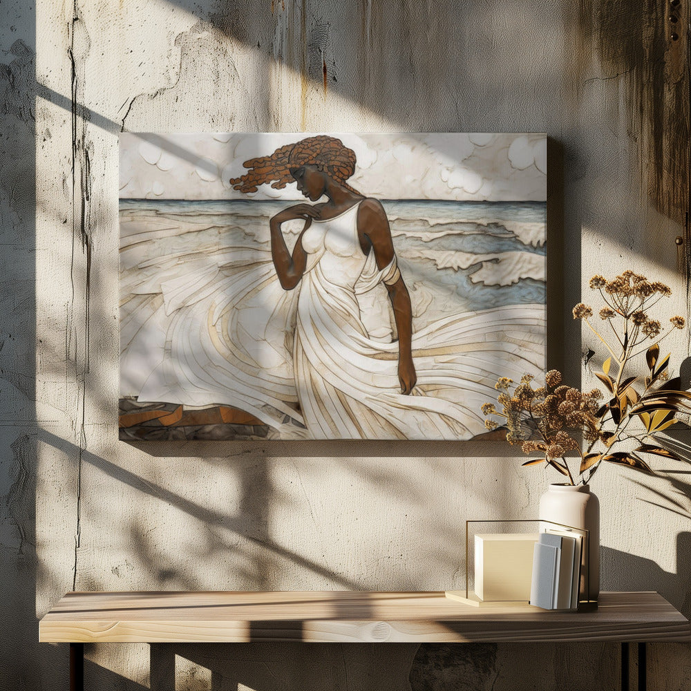 De sereniteit van de oceaan | Canvas