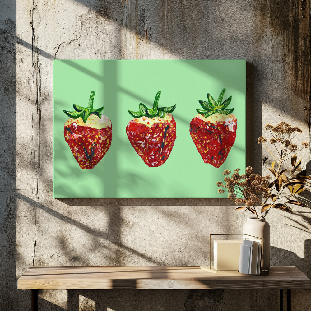 Aardbeien | Canvas
