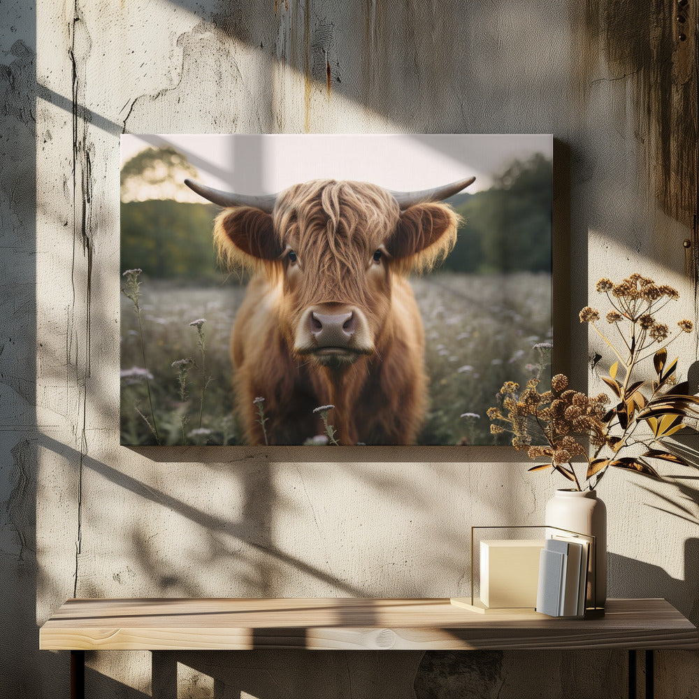 Hooglandse sereniteit | Canvas